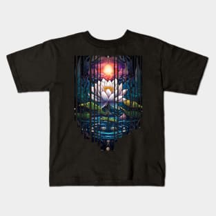 Lotus Shred Design Kids T-Shirt